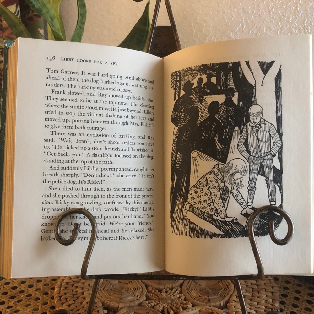 1970 Libby Looks For a Spy Hardback by Catherine Woolley Library Edition USA - Picture 12 of 14